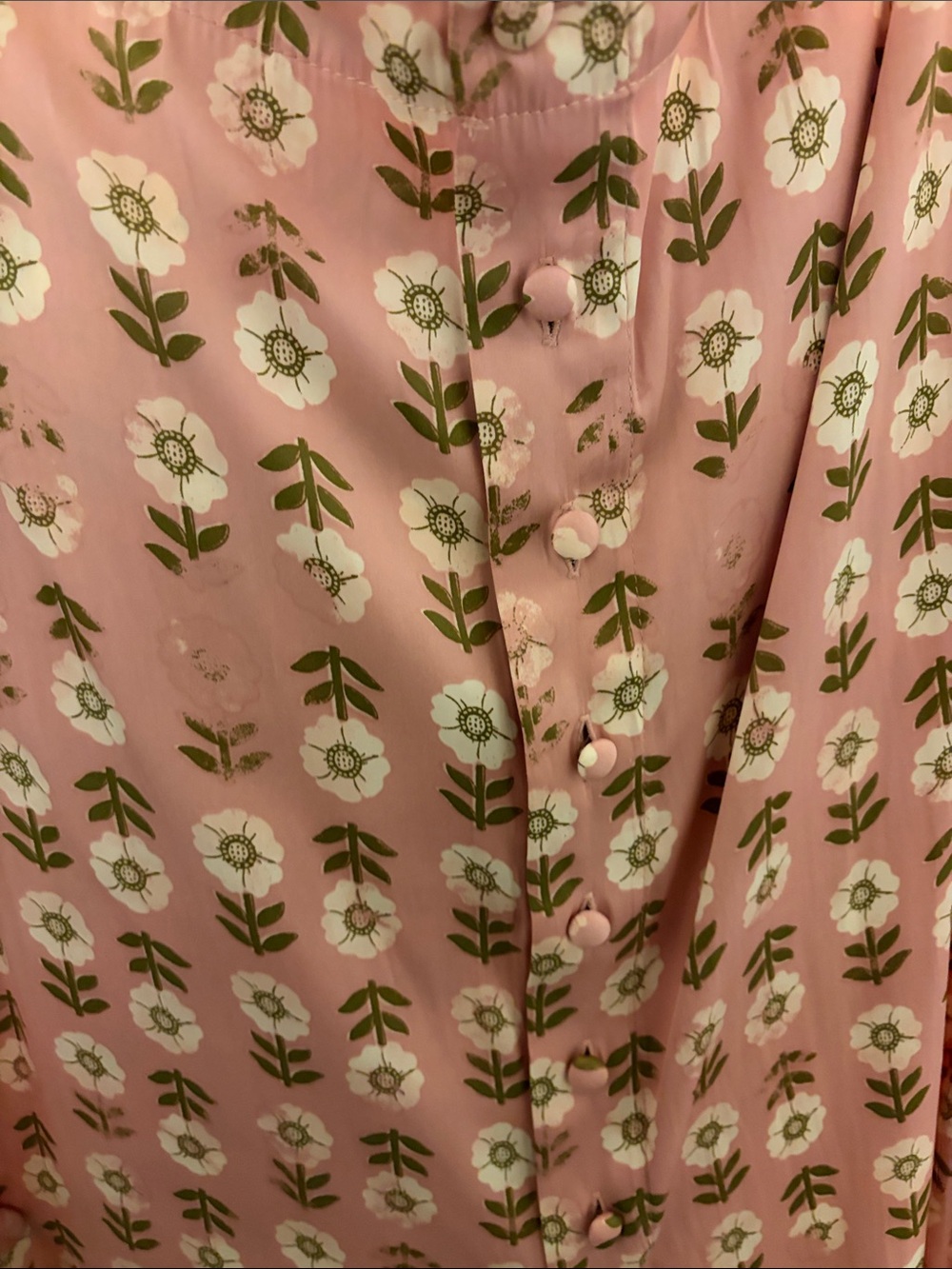 Free People Analise Printed Midi Skirt in Pink (Used Like New) - Picture 7 of 8